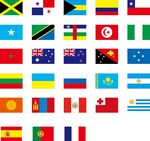 各国国旗标志