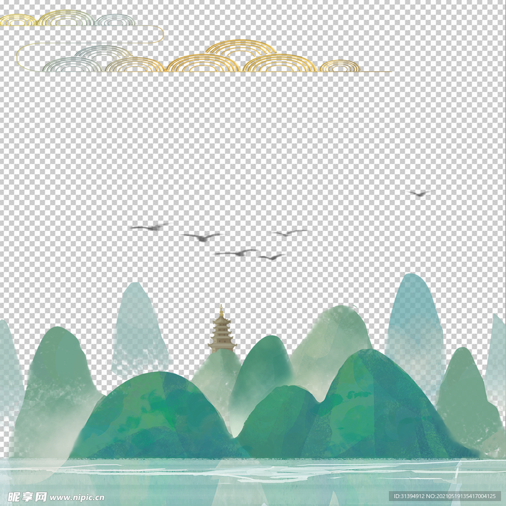 绿水青山