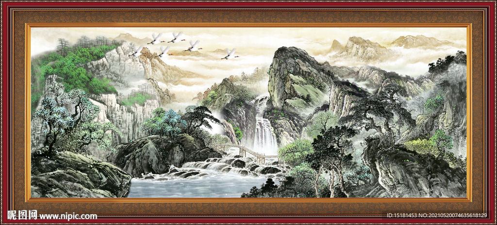 国画山水