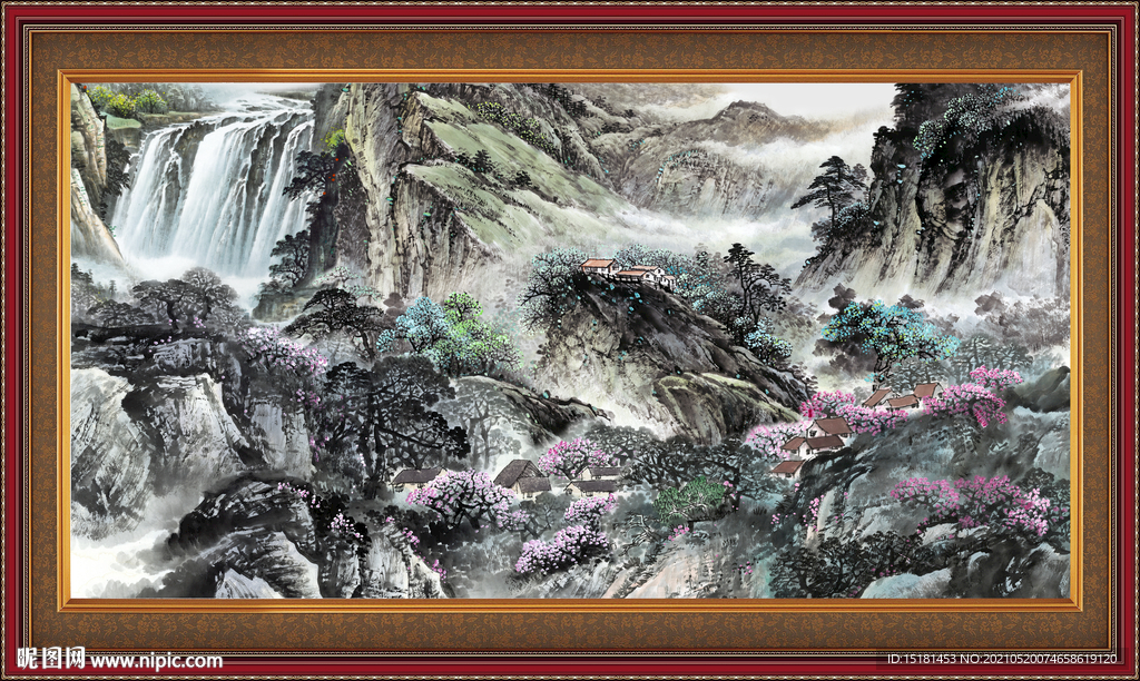 山水画 