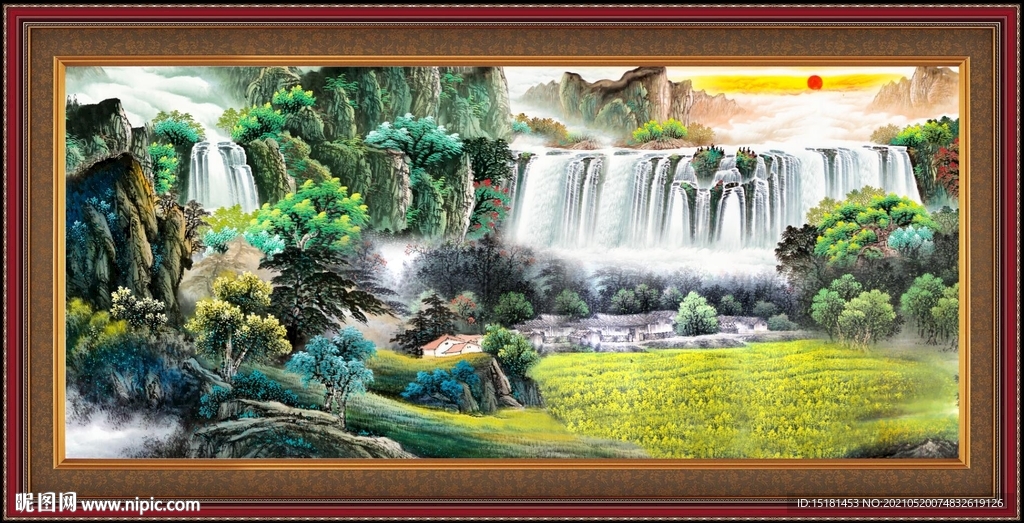 山水画 