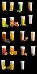 饮品 奶茶抠图