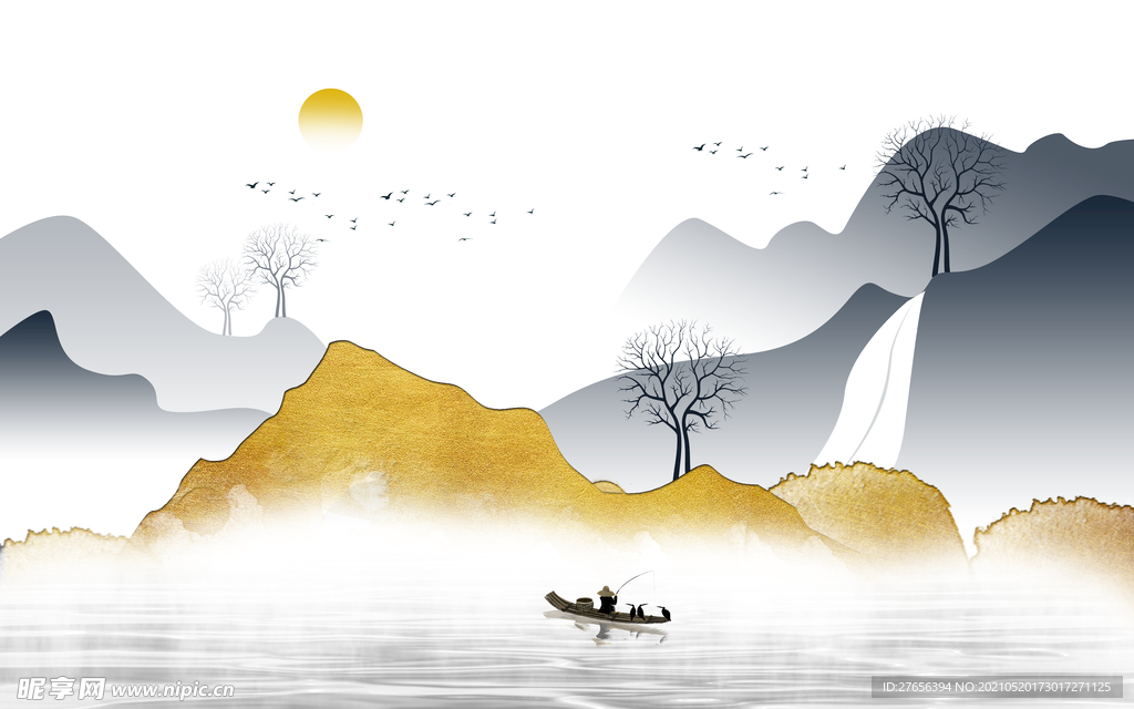 山水画 