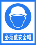 必须戴安全帽
