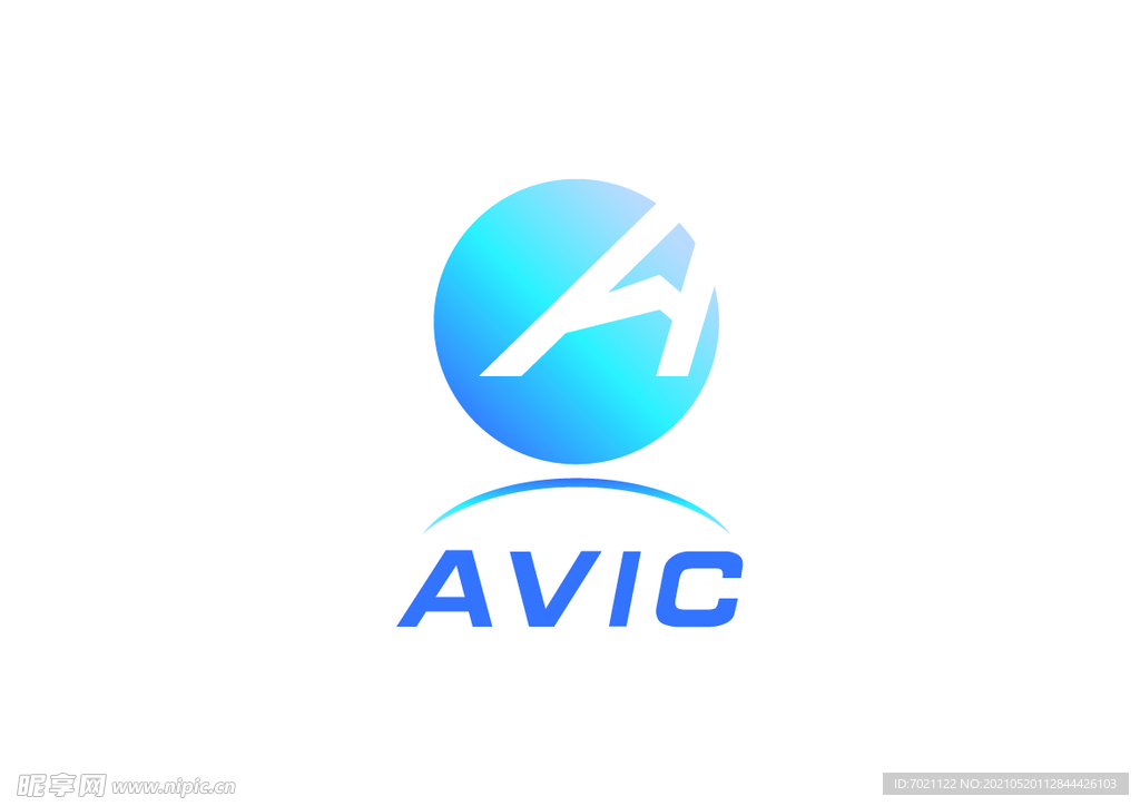 航空科技LOGO 科技类图标