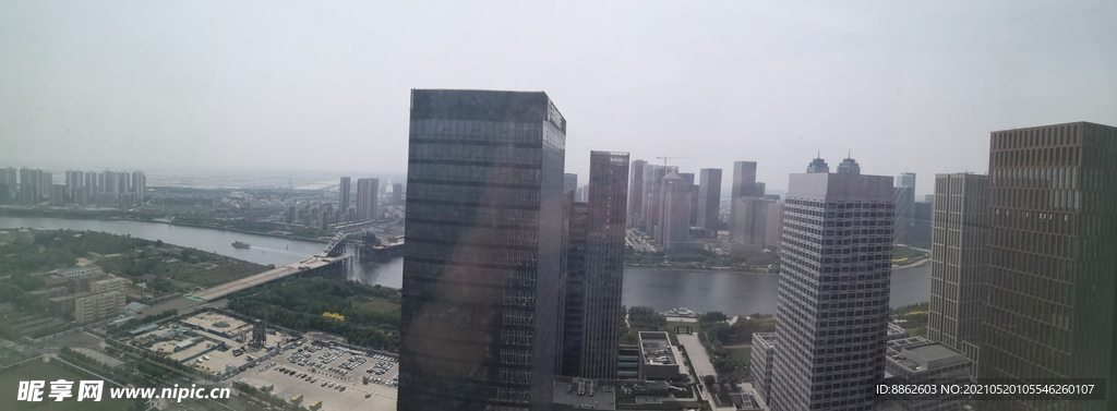 于家堡 响螺湾鸟瞰