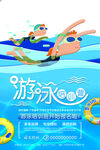 游泳培训班海报
