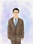 西装男生