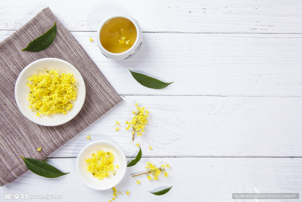清香桂花茶