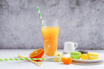 夏日解暑橙子汁