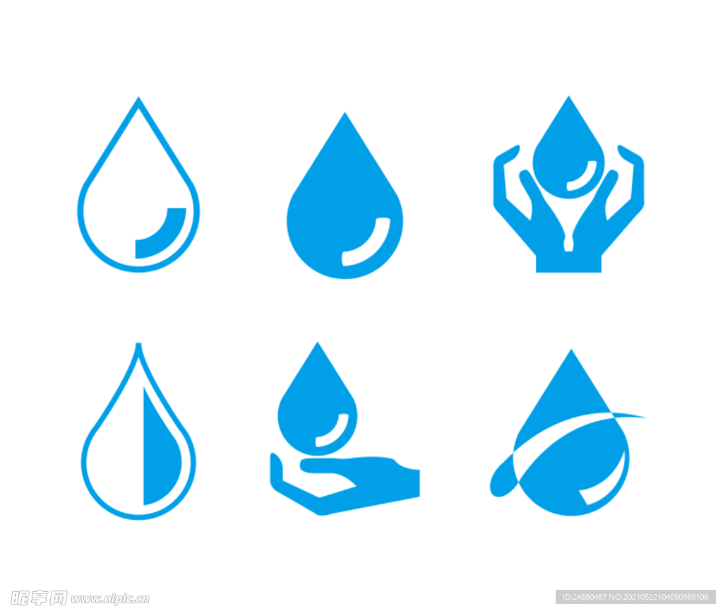 水滴图标设计