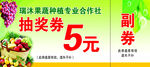 抽奖券