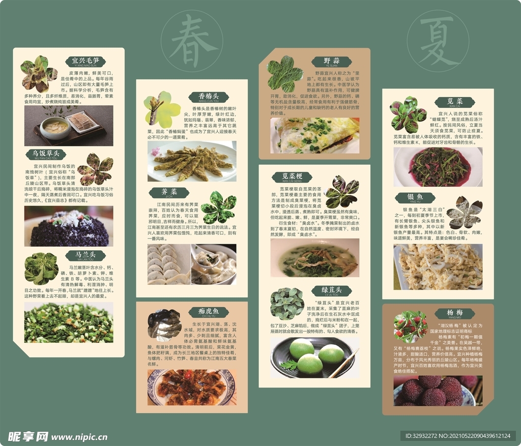 宜兴四季特色食材