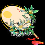 手绘桂花png免抠素材