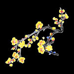 手绘桂花png免抠素材
