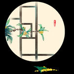 手绘桂花png免抠素材
