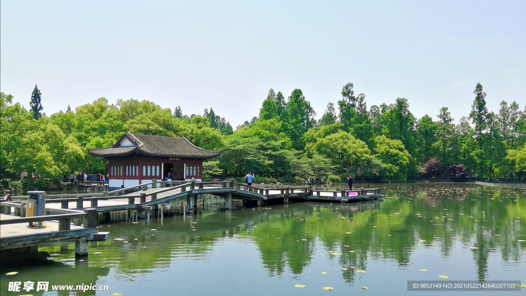 西湖山水