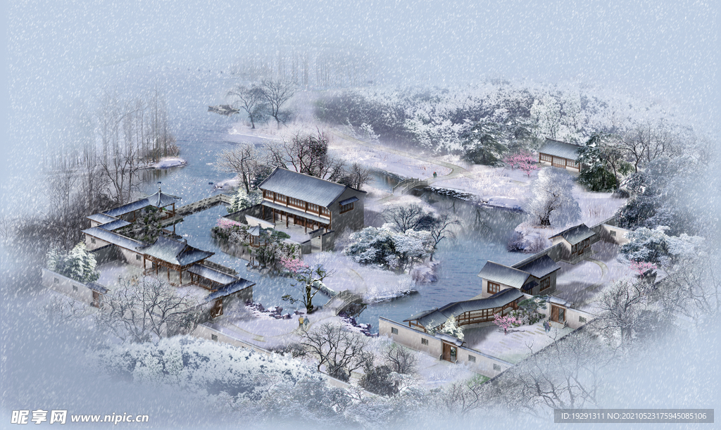 建筑鸟瞰图