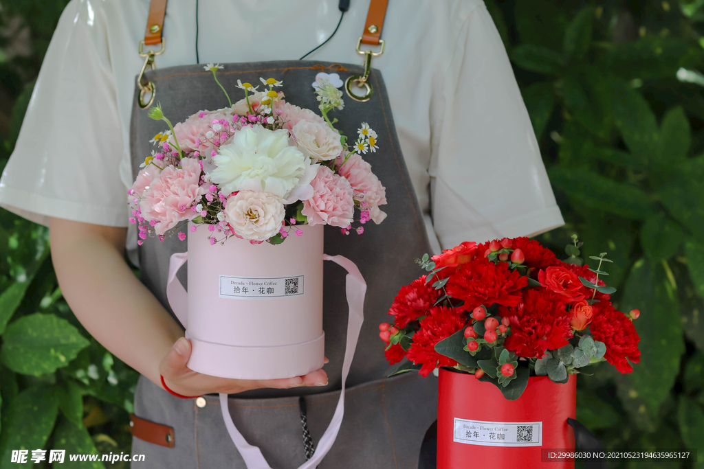 鲜花抱抱桶系列花礼