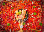夜市夜宵美食烧烤涮串海鲜图片