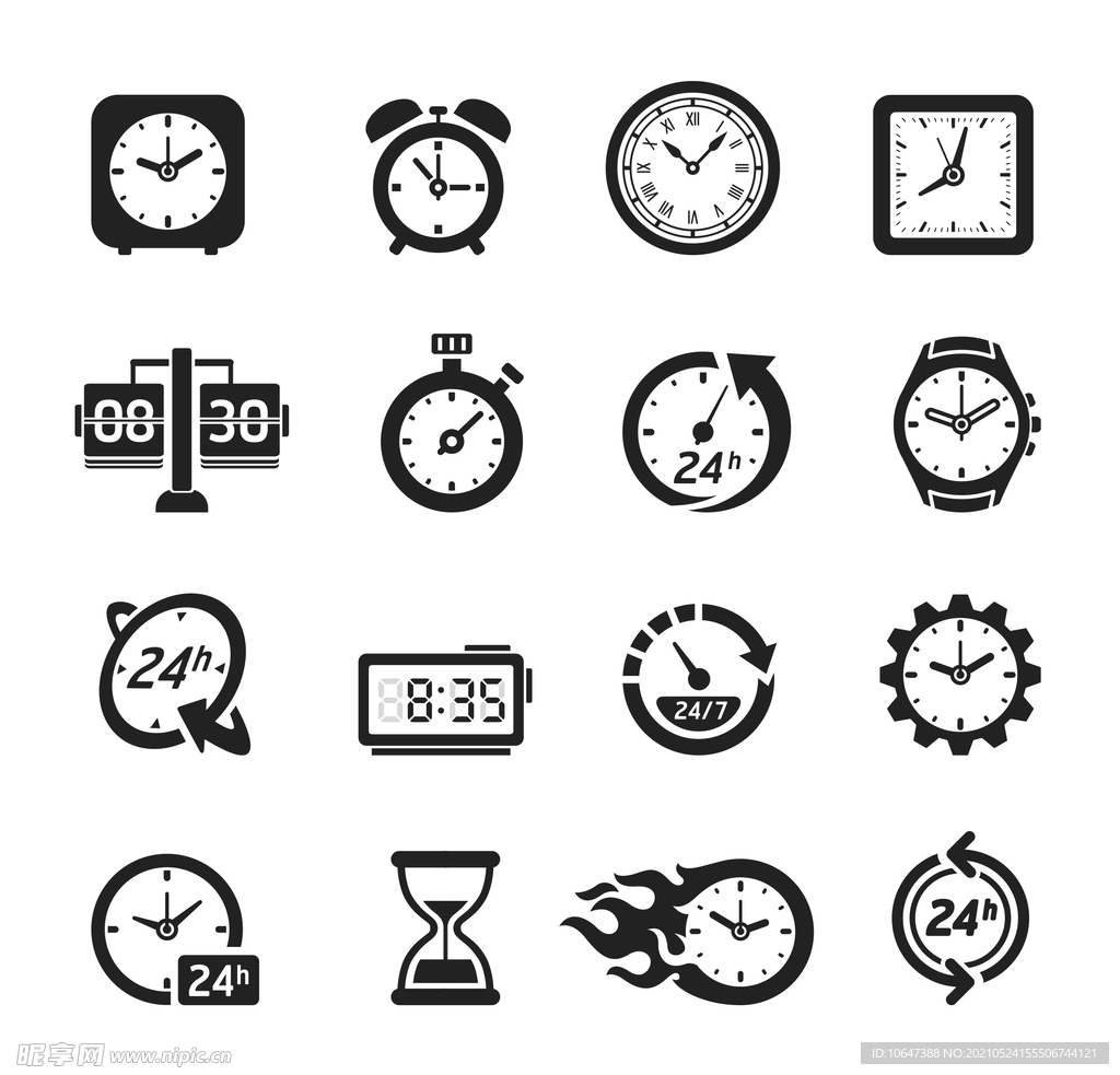 钟表设计图__广告设计_广告设计_设计图库_昵图网nipic.com
