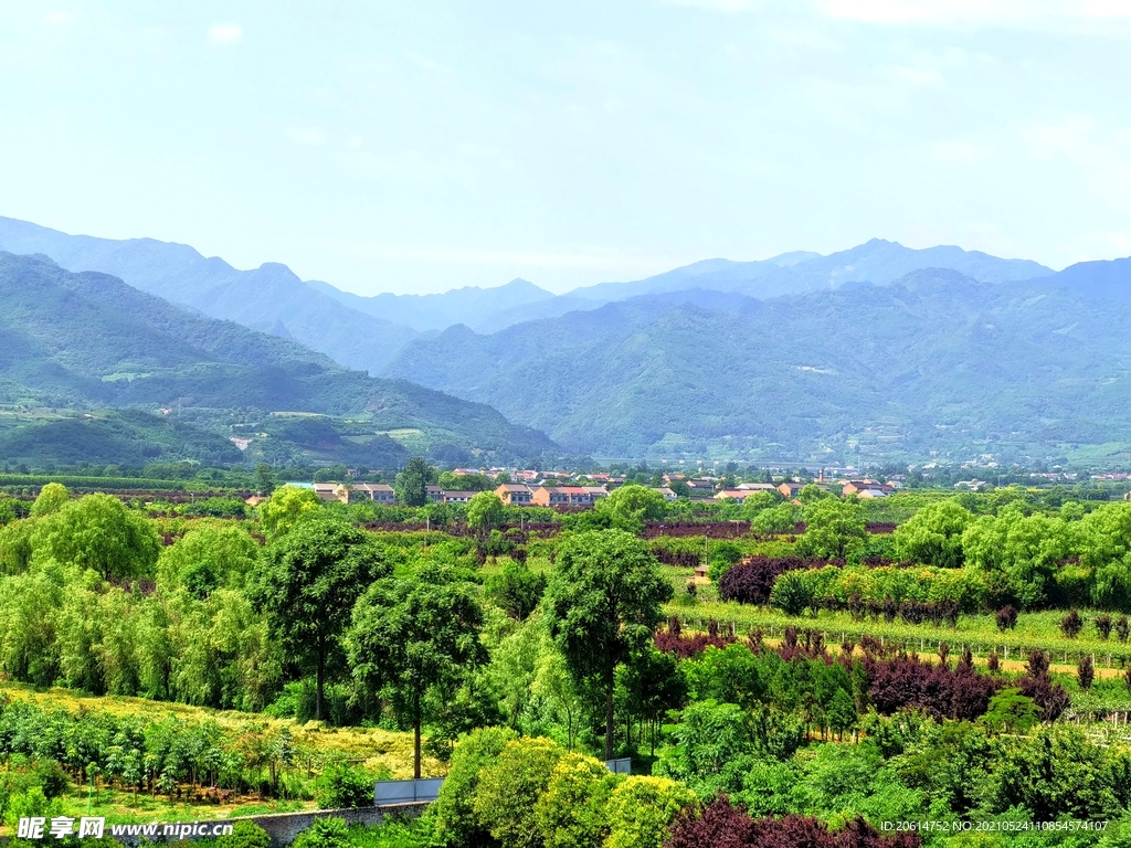 美丽的大山风景