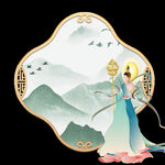 国潮风元素 