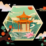 国潮风元素