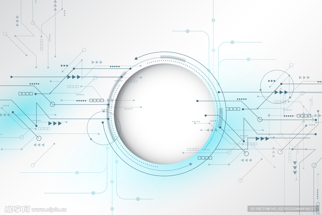 白色科技感高清背景