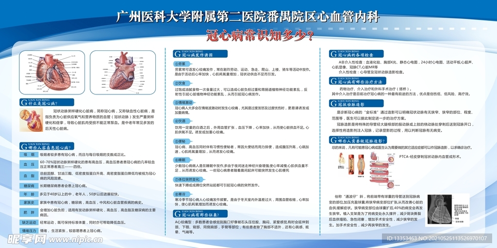 冠心病常识科普