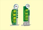 vi户外导视牌 