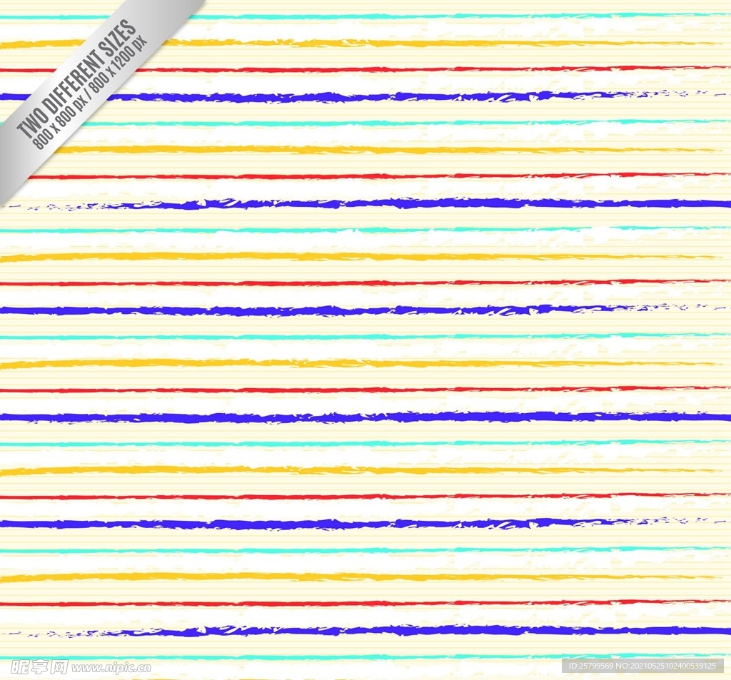 手绘条纹背景