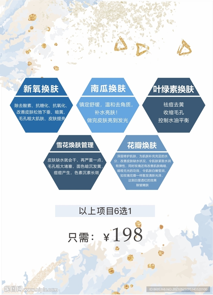 皮肤管理海报