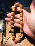 核雕十八罗汉手串