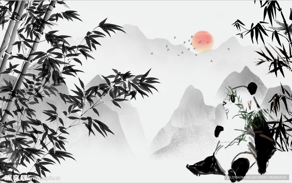 山水画 