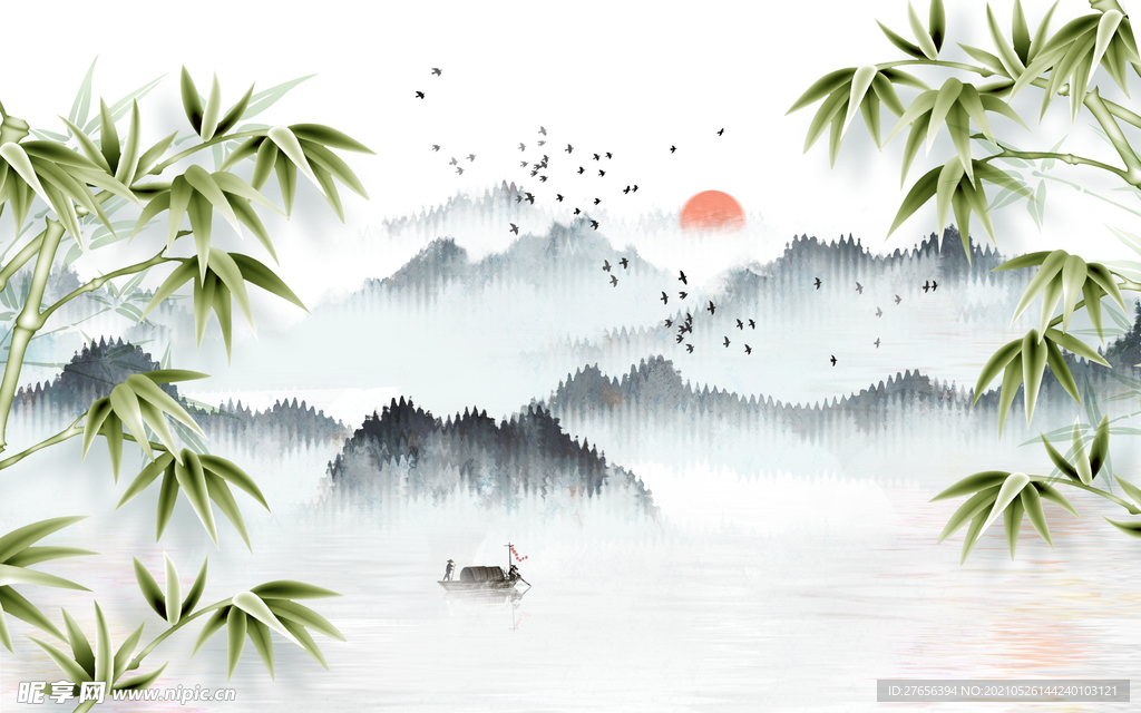 山水画 