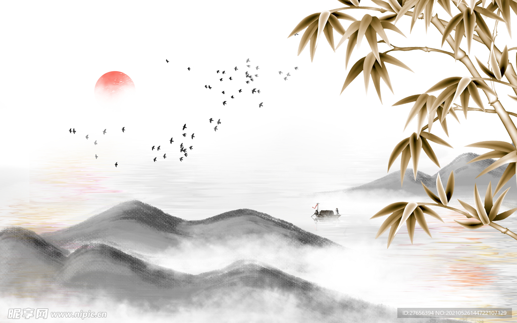 山水画 