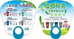 垃圾分类扇子