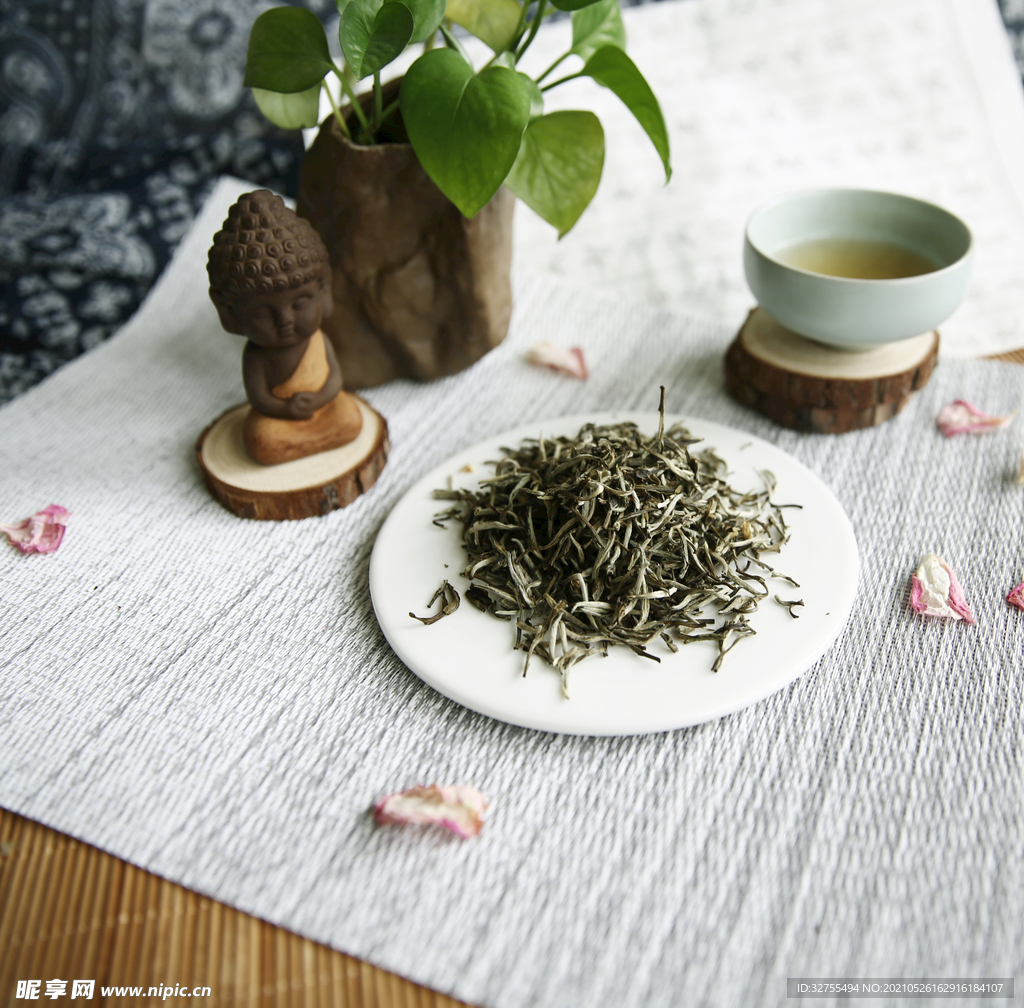 绿茶 茉莉花茶