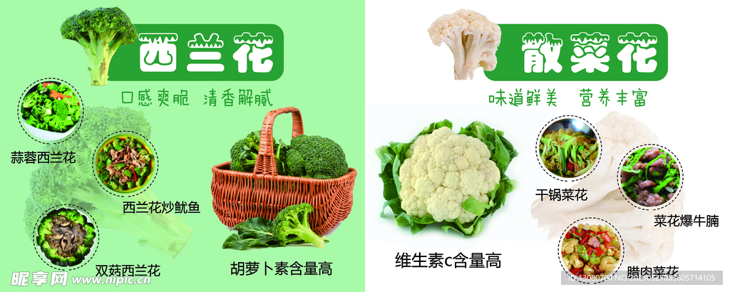 西蓝花 菜花