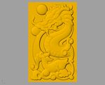 CAD浮雕装饰画立体模型