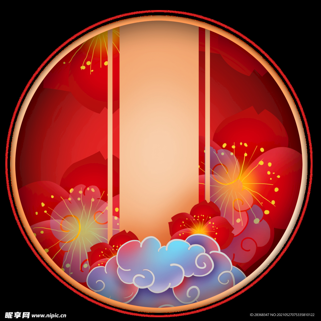 国潮边框 