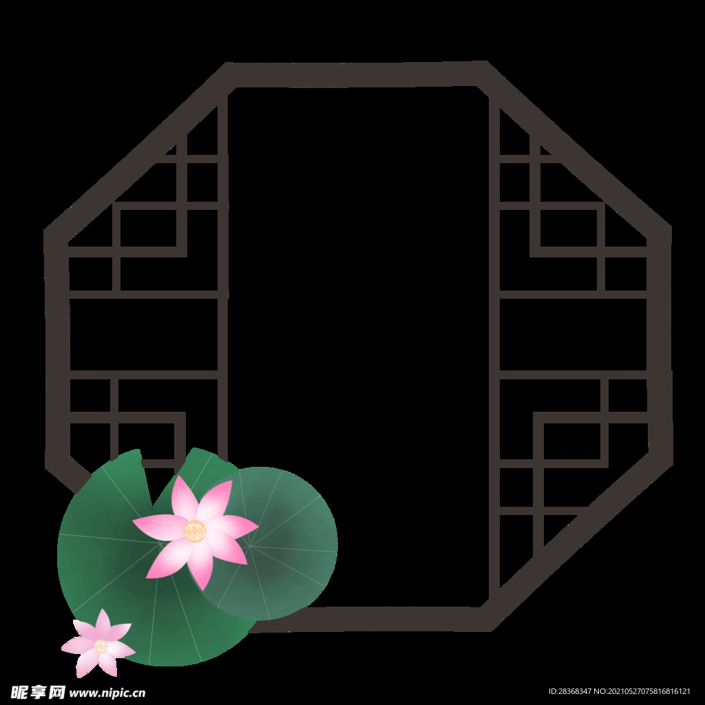 国潮边框 