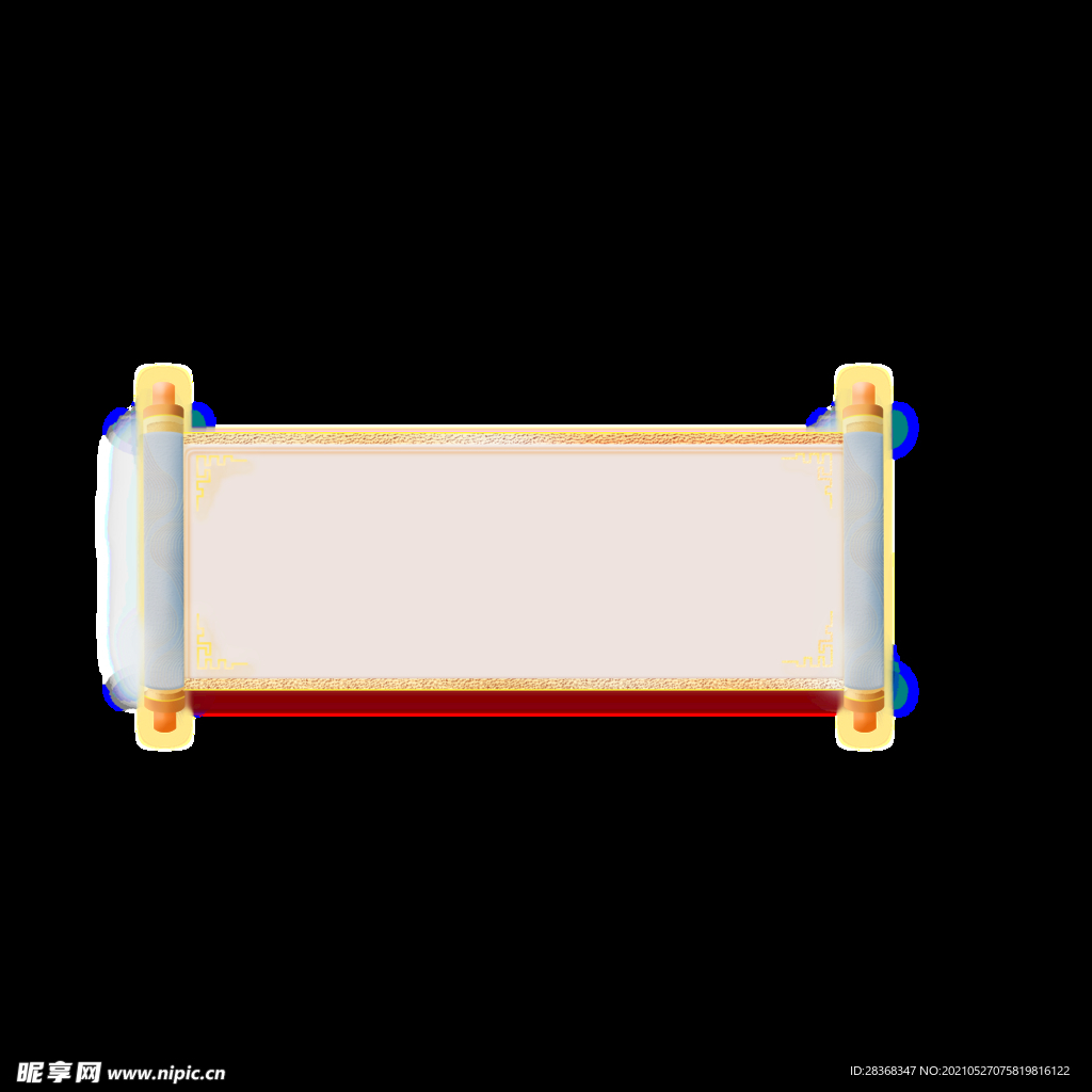 国潮边框