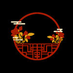 国潮边框 