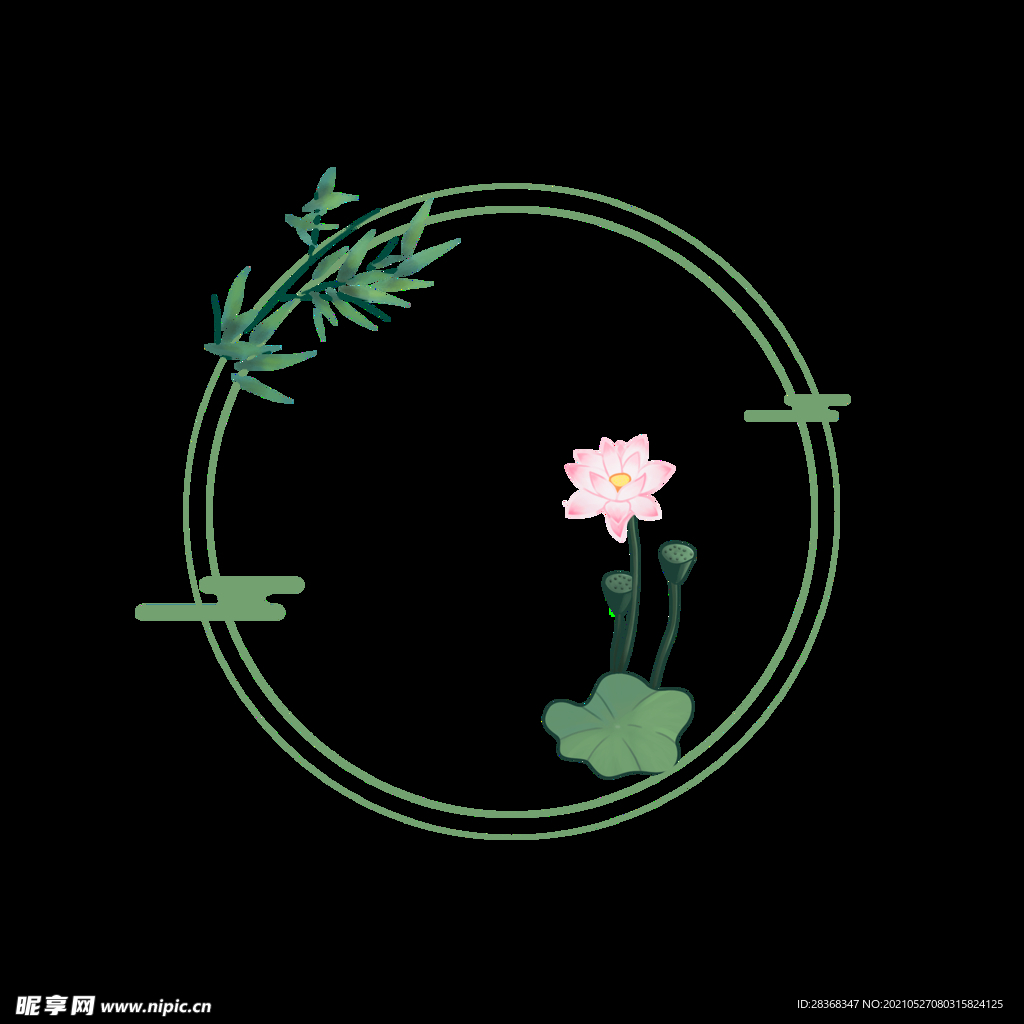国潮边框 