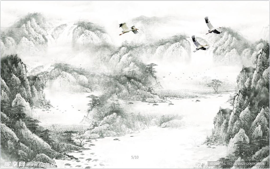 山水画 