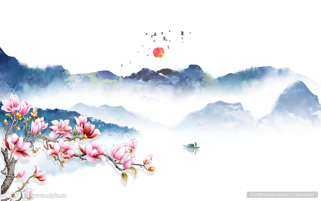 山水画 