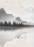 山水画 