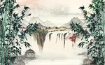 山水画 